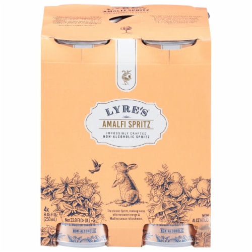 Lyre's™ Non-Alcoholic Amalfi Spritz Cans Perspective: front