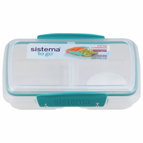 Sistema 11.8 Ounce Small Split Storage Container (Colors may vary)