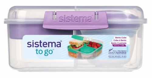 Sistema® To Go™ Bento Cube Food Storage Container, 1 ct - Baker's