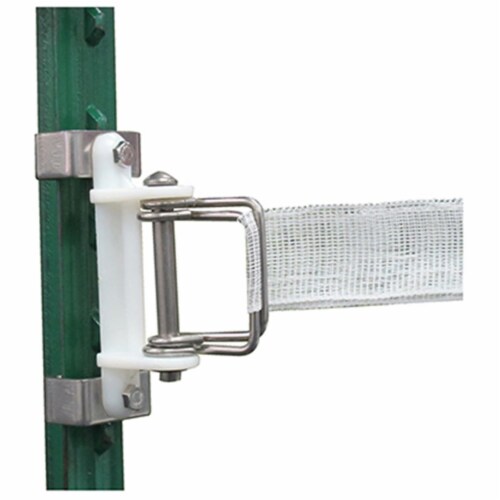 Patriot - T-Post Politape Corner/End Insulator Perspective: front