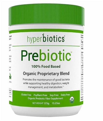 Hyperbiotics  Organic Prebiotic™ Powder Perspective: front
