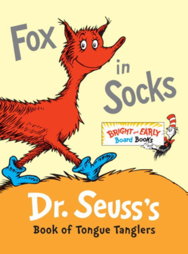Fox In Socks Tongue Tangler by Dr. Seuss Perspective: front
