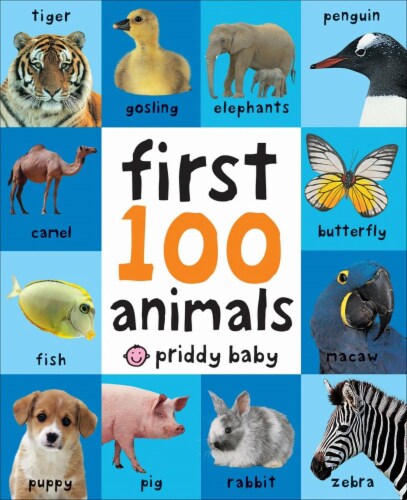 First 100 Animals Board Book by Priddy Perspective: front