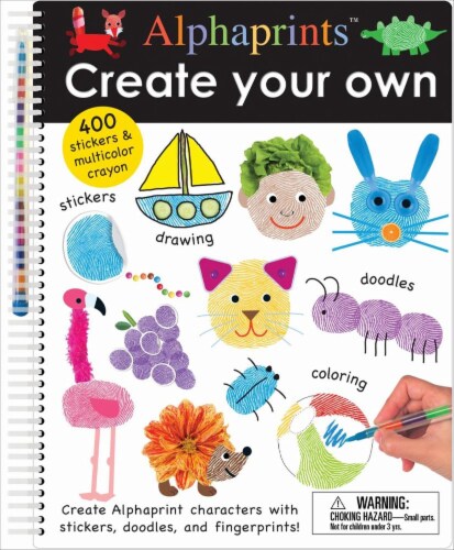 Alphaprints Create Your Own Activity Book Perspective: front