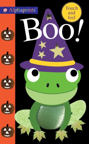 Boo! Touch and Feel Book by Alphaprints Perspective: front