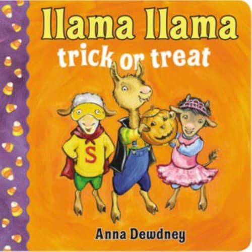 Llama Llama Trick or Treat by Anna Dewdney Perspective: front
