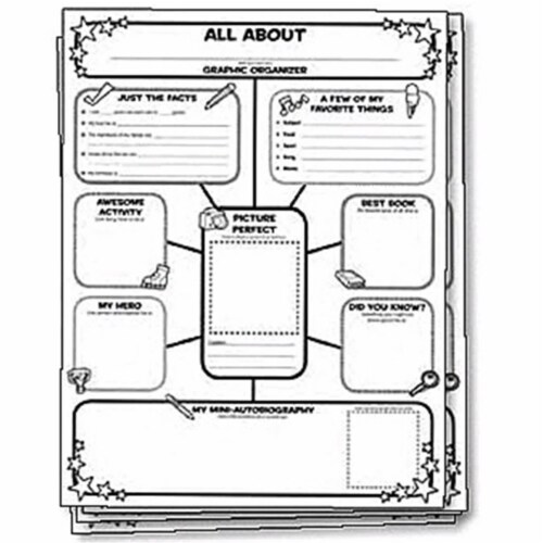 Scholastic Teaching Resources Sc-0545015375 All-About-Me Web ...