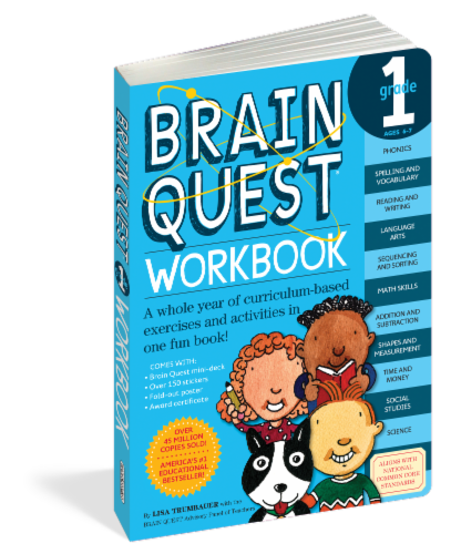 Brain Quest Grade 1 Workbook by Brain Quest Perspective: front
