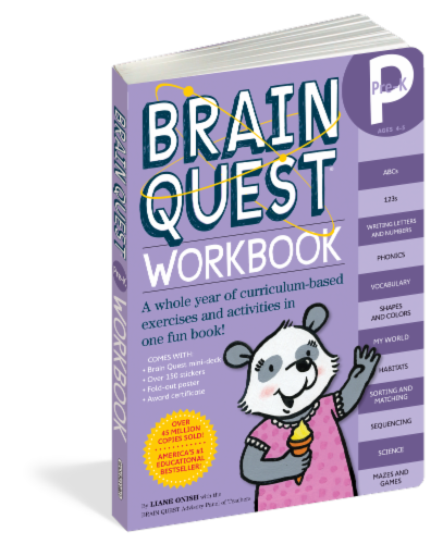 Brain Quest Pre-K Workbook by Brain Quest Perspective: front