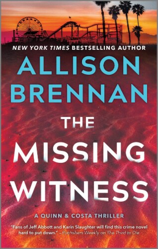 The Missing Witness by Allison Brennan Perspective: front