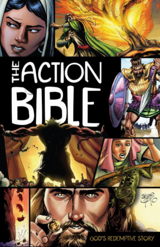 The Action Bible: God's Redemptive Story by Sergio Cariello Perspective: front