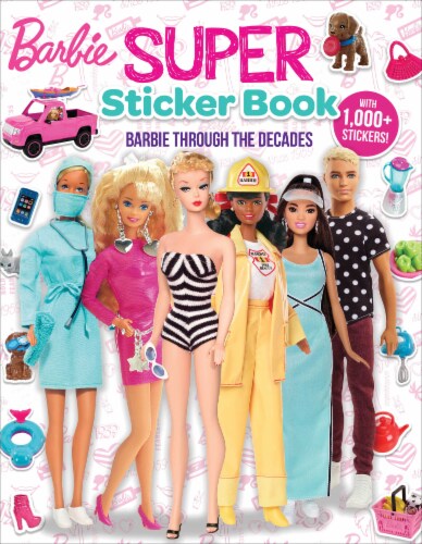 Barbie Super Sticker Book Perspective: front