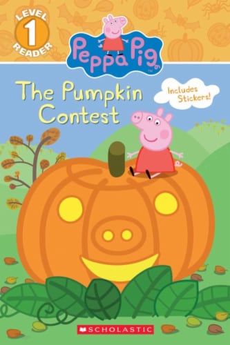 Peppa Pig: The Pumpkin Contest Level 1 Reader Perspective: front
