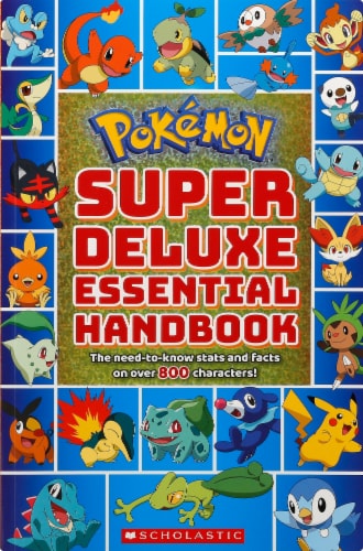 Pokemon Super Deluxe Essential Handbook Perspective: front