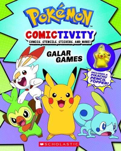 Pokemon Comictivity Activity Book Perspective: front