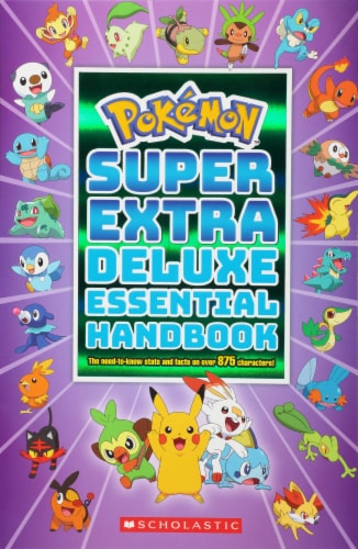 Pokémon™ Super Extra Deluxe Essential Handbook Perspective: front