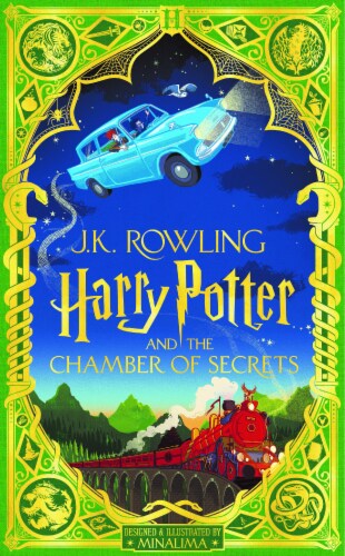 Harry Potter and the Chamber of Secrets by J.K. Rowling Perspective: front