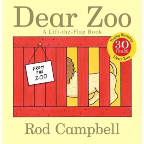 Dear Zoo by Rod Campbell Perspective: front