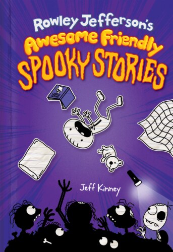 Rowley Jefferson's Awesome Friendly Spooky Stories by Jeff Kinney Perspective: front