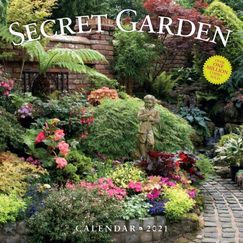 2021 The Secret Garden Wall Calendar by Workman Publishing, 1 ct Fred