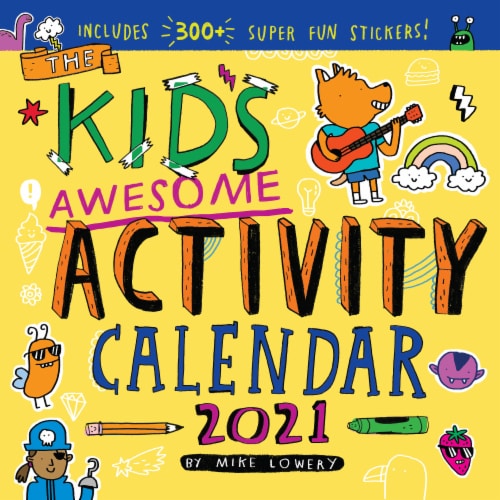 2021 The Kid's Awesome Wall Calendar by Workman Publishing, 1 ct Ralphs