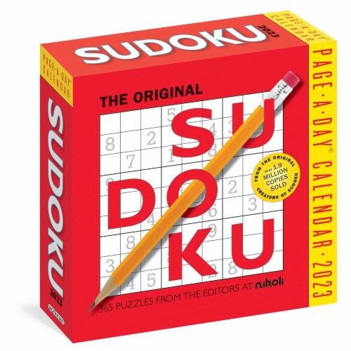 PageADay® 2023 The Original Sudoku Calendar Pad, 1 ct Fred Meyer