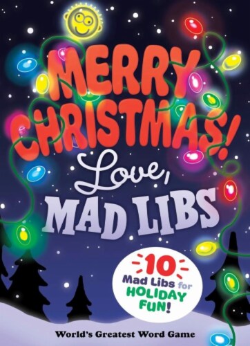 Merry Christmas Love Mad Libs by Mad Libs Perspective: front