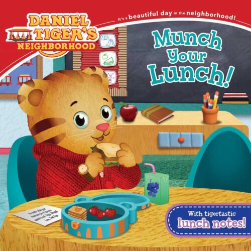 Daniel Tiger Neighborhood Munch Your Lunch! Storybook Perspective: front