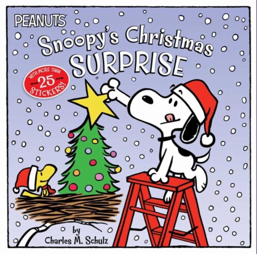 Peanuts Snoopy's Christmas Surprise by Charles M. Schulz Perspective: front