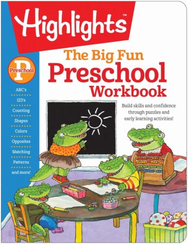The Big Fun Preschool Workbook by Highlights Perspective: front