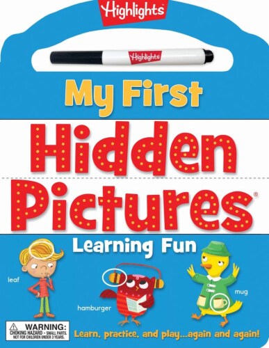 My First Hidden Pictures: Learning Fun Wipe and Write Board Book by Highlights Perspective: front