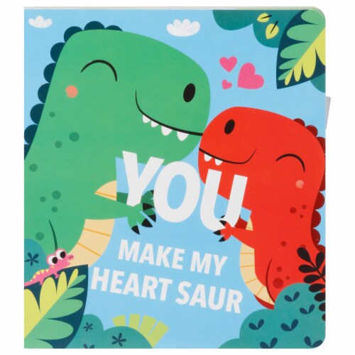 You Make My Heart Saur by Sandra Magsamen Perspective: front