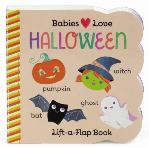 Babies Love Halloween Lift-A-Flap Book by Rosa Von Feder Perspective: front