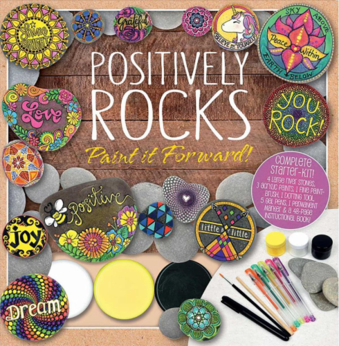 Positively Rocks: Paint It Forward by Thunder Bay Press Perspective: front