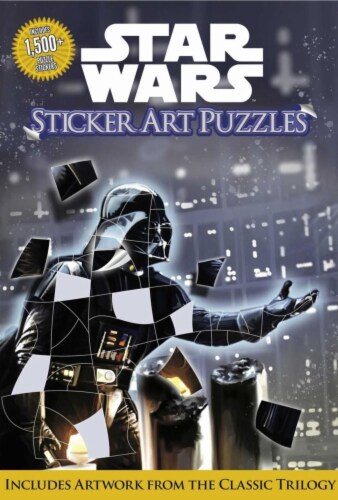 Star Wars Sticker Art Puzzles by Dina Gold Perspective: front