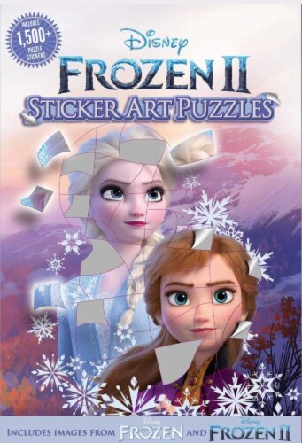 Disney Frozen II Sticker Art Puzzles Book Perspective: front