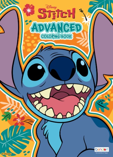 Lilo & Stitch Advanced Coloring Book Perspective: front