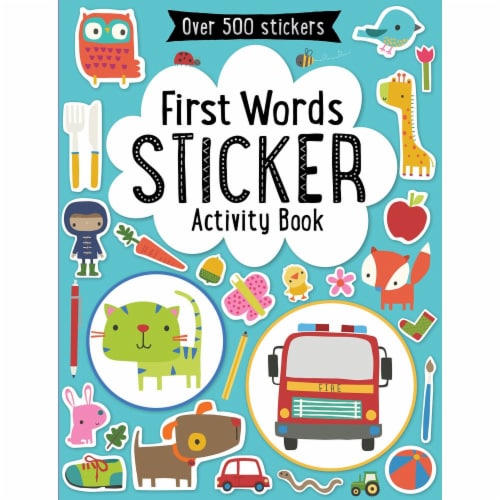First Words Sticker Activity Book Perspective: front