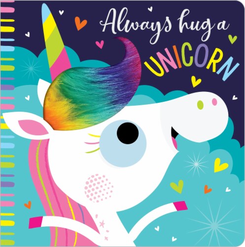 Always Hug a Unicorn Perspective: front