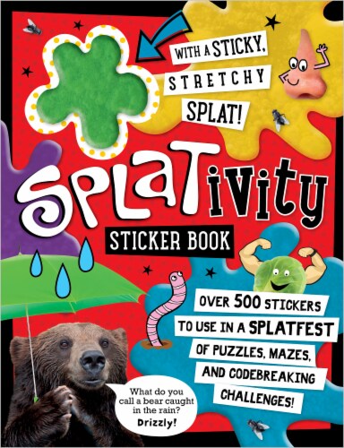 Splativity Sticker Book Perspective: front
