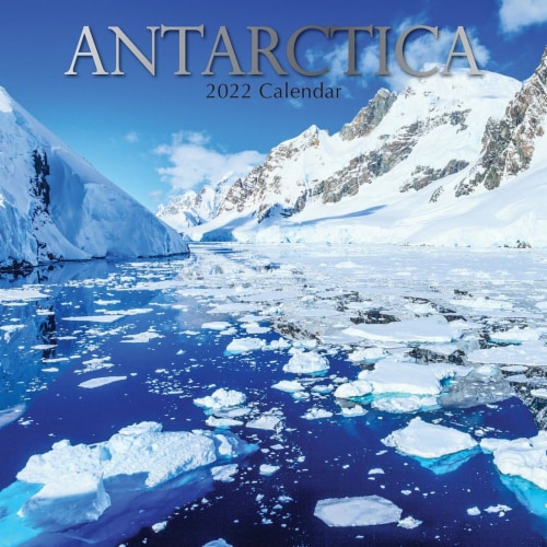 2022 Wall Calendar Antarctica Natural World 12 x 12 16 Months with 180