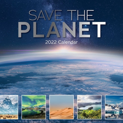 2022 Wall Calendar Save the Natural World 12x12 , 16 Months with