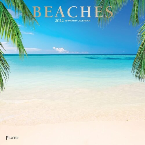 2022 Wall Calendar Beaches Tropical Photo 12 X 12 , 16 Months With Mini Calendar, Pack - Harris Teeter Pharmacy