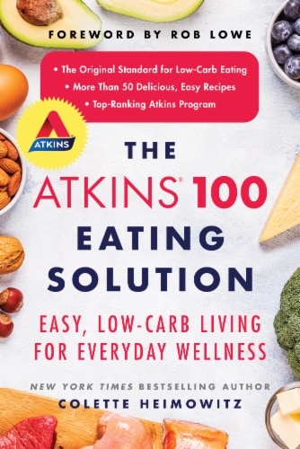 The Atkins 100 Eating Solution by Colette Heimowitz Perspective: front