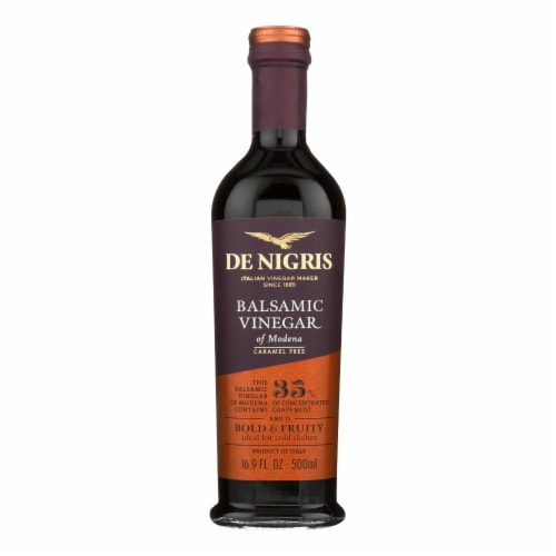 De Nigris - Bronze Eagle Balsamic Vinegar - Case of 6 - 16.9 FL oz. Perspective: front