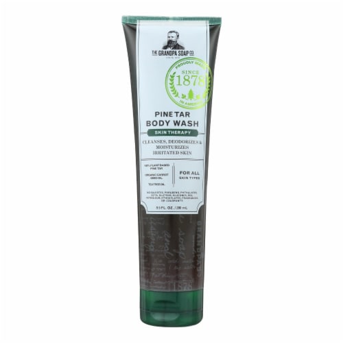 Grandpa Soap - Body Wash Pine Tar - 1 Each - 9.5 OZ Perspective: front