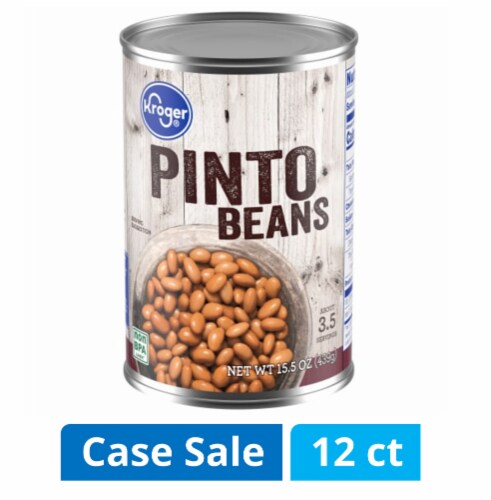 Kroger® Pinto Beans Case Lot Sale Perspective: front