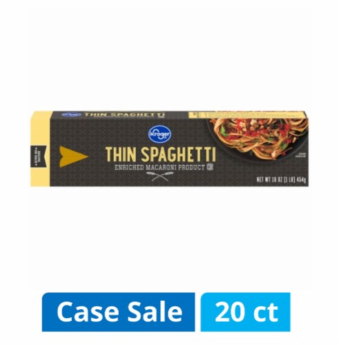 Kroger® Thin Spaghetti Case Lot Sale Perspective: front