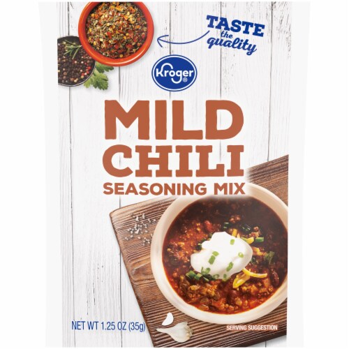 Kroger Mild Chili Seasoning Mix Case Sale 1.25 oz 12 ct Mariano s