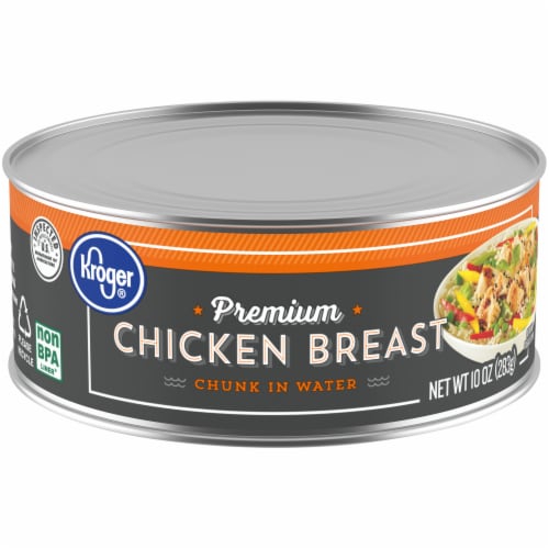 Kroger® Premium Chunk Chicken Breast in Water Case Sale Perspective: front